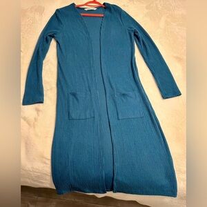 Blue Cardigan